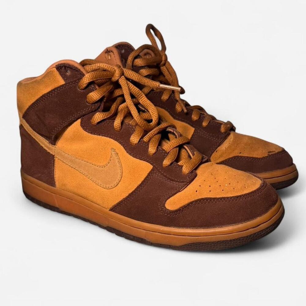 RARE 2003 Nike Dunk High Pro SB 'Maple' (WITH ORIGINAL '03 BOX)